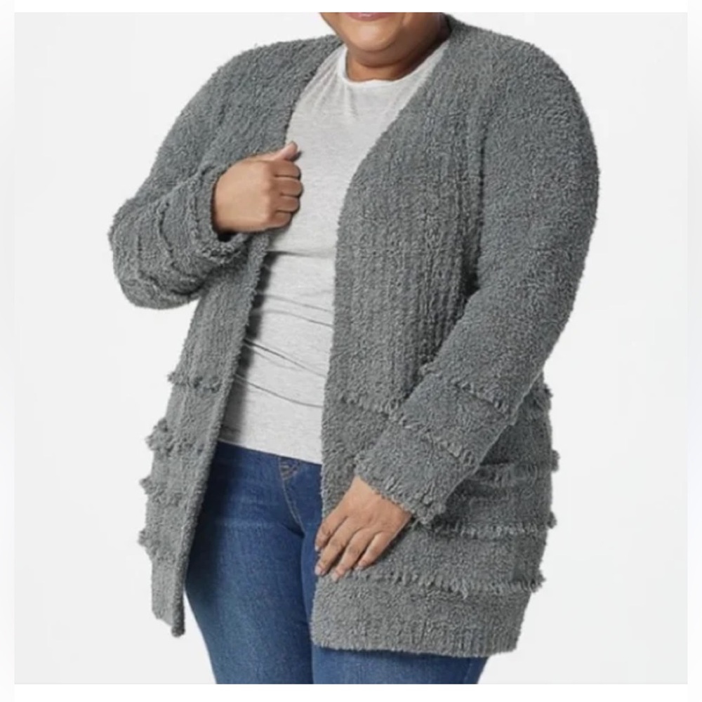 BAREFOOT DREAMS 🩶 Cozy Chic Boardwalk Cardigan